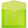 JAM Paper® Plastic Envelopes with Hook & Loop Closure, Letter Size, Assorted Colors, 6/Pack (218V2OLIPRYS)~#|#~sp150961939_sc7