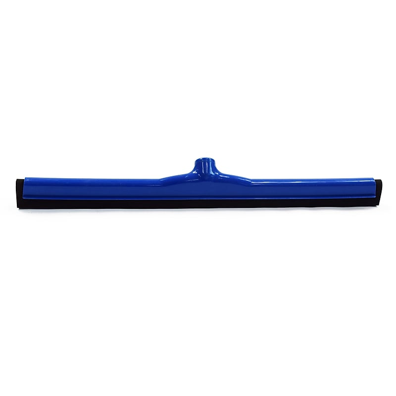 Malish Hygienic 24" Floor Squeegee, Blue, 6/Carton (5724B) image 1