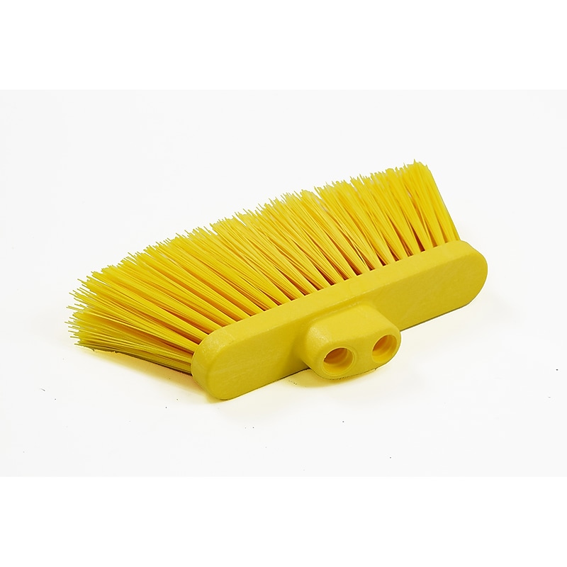 Malish Yellow Angle Broom Head (055940) – For use with 48” Yellow Fiberglass Handle image 1