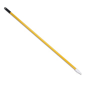Malish 60” Yellow Fiberglass Handle (50460) – Fits Yellow Bi-Level Floor Scrub and 24” Yellow Floor Squeegee