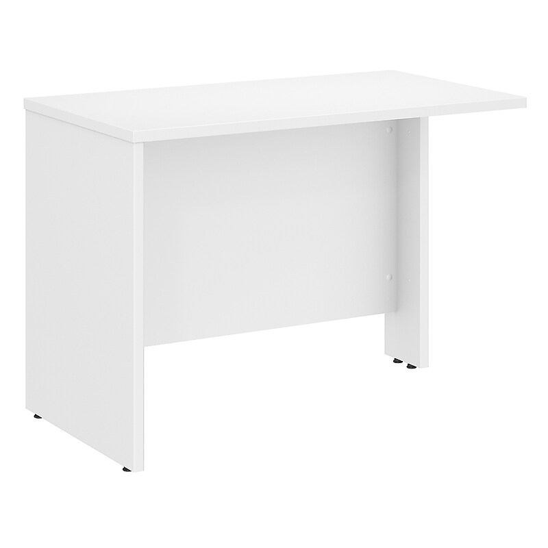 Bush Business Furniture Studio C 42"W Desk Return, White (SCR142WH) image 1