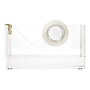 Russell+Hazel Desktop Dispenser, 1.81" x 3.38", Clear/Gold (31734)~#|#~sp151224421_sc7