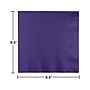 Creative Converting Touch of Color Lunch Napkin, 2-ply, Purple, 150 Napkins/Pack (DTC139371135NAP)~#|#~sp151224588_sc7
