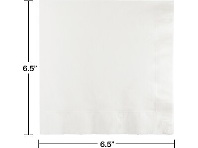 Creative Converting Mint To Be Servietten – 16 Stück, 6,5 Zoll, Bunt – Hochzeits- & Party-Deko Aus Weichem Tissue-Papier