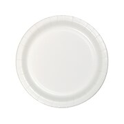 Creative Converting Touch of Color 9" Paper Dinner Plate, White, 72 Plates/Pack (DTC47000BDPLT)