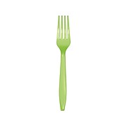 Creative Converting Touch of Color Plastic Fork, Fresh Lime Green, 150 Pieces/Pack (DTC011123BFRK)