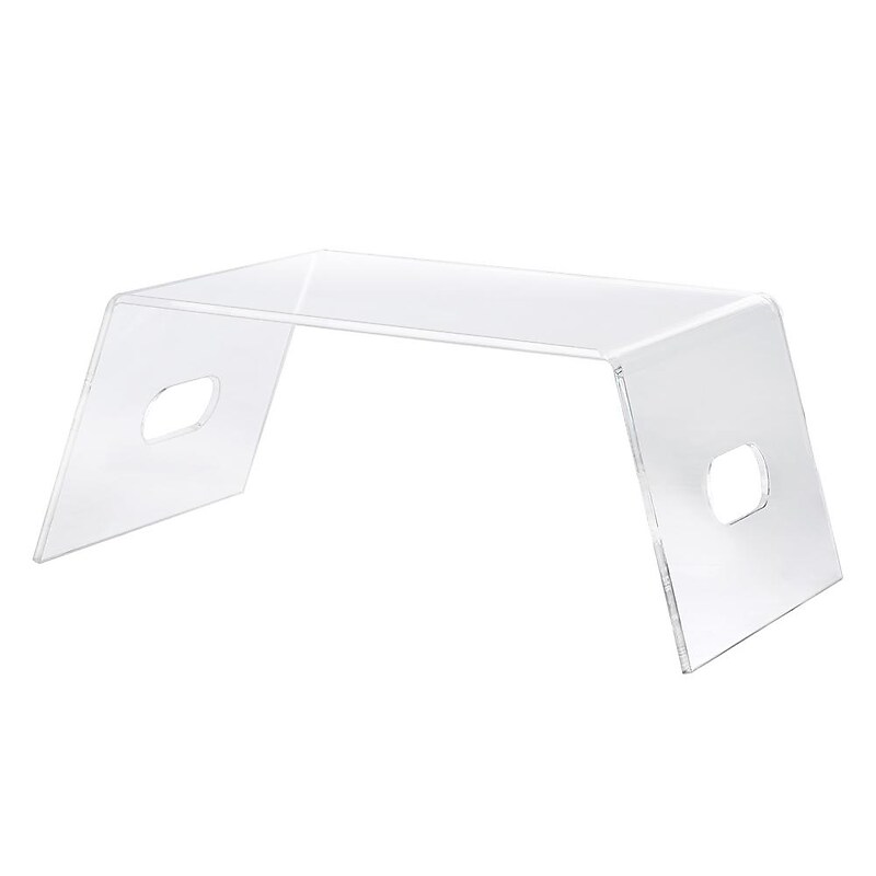 AdirHome Acrylic Laptop/Monitor Stand, Clear (516-CLR) image 1
