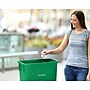 Alpine Industries Polypropylene Recycling Bin, 23 Gallon, Green  (ALP477-GRN)~#|#~sp151321748_sc7