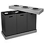 Alpine Industries Cardboard Trash & Recycling Bin Combo, 84 Gallon, Black (471-03-BLK)~#|#~sp151321768_sc7