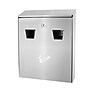 Alpine Industries Stainless Steel Outdoor Cigarette Receptacle, Silver (490-01-SS)~#|#~sp151321836_sc7