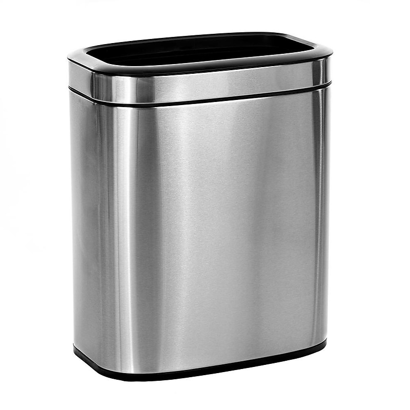 Alpine Industries Stainless Steel Trash Can with Liner, 5.3 Gallon (ALP470-20L) image 1
