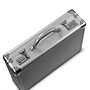 Solo New York Midtown Fifth Avenue Hard-Sided Aluminum Attache, Laptop Compatible, Titanium (AC100-10)~#|#~sp151322753_sc7