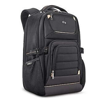 Solo New York Pro Black Mesh 17.3" Laptop Backpack (PRO742-4)