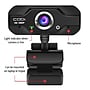 CODi Aquila HD 1080P Fixed Focus Webcam, Black (A05024)~#|#~sp151323061_sc7