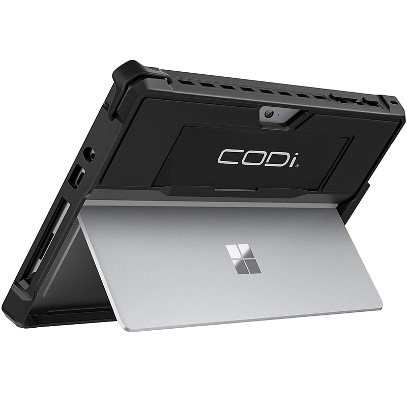 CODi Rugged TPU/Polycarbonate Case for MS Surface Go 1/2/3/4 (Keyboard Compatible), Silver (C30705052) image 1