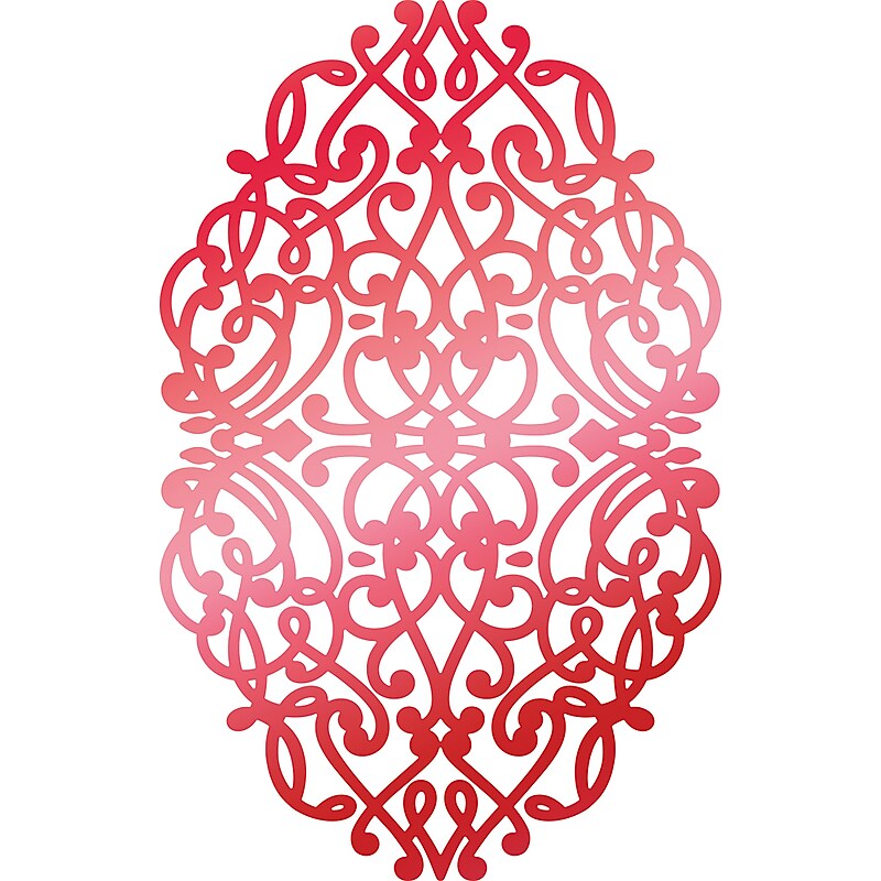 Artdeco Creations Christmas Background Couture Creations Let Every Day Be Christmas Hotfoil Stamp, 2.5" x 1.6" (CO725530) image 1