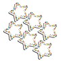 Ashley Productions Dry Erase Magnetic Whiteboard Erasers, Star Confetti, Pack of 6 (ASH09990-6)~#|#~sp151423844_sc7