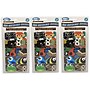 Ashley Productions Dry Erase Non-Magnetic Mini Whiteboard Erasers, Keyhole Kritters, 10 Per Pack, 3 Packs (ASH78001-3)~#|#~sp151423905_sc7