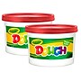 Crayola Super Soft Modeling Dough, Red, 3 lbs. Bucket, Pack of 2 (BIN1538-2)~#|#~sp151424020_sc7