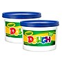 Crayola Super Soft Modeling Dough, Blue, 3 lbs. Bucket, Pack of 2 (BIN1542-2)~#|#~sp151424022_sc7