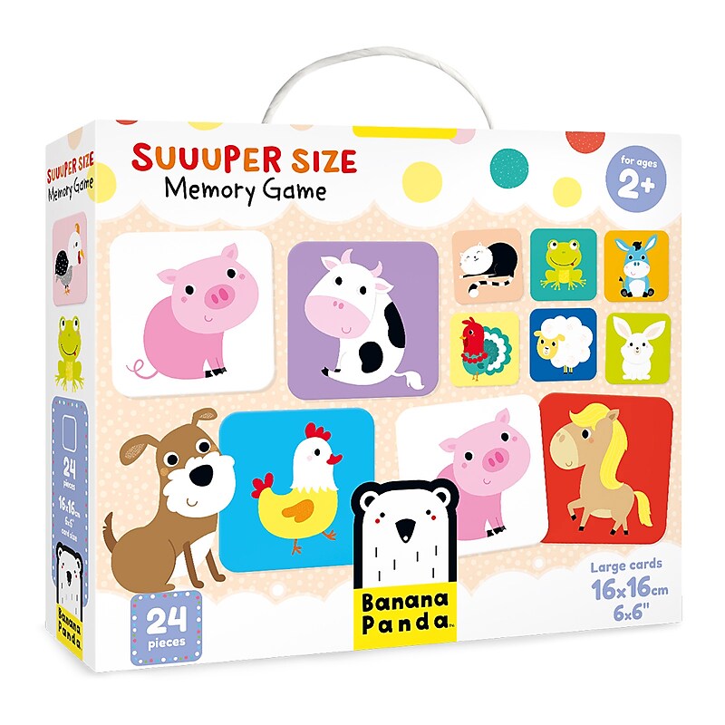 Banana Panda Suuuper Size Memory Game (BPN33679) image 1