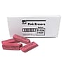 CLI Medium Natural Rubber Eraser, Pink, 24/Pack, 3 Packs (CHL71524-3)~#|#~sp151424175_sc7