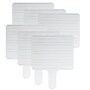 Flipside Products Two-sided Rectangular, Lined/Blank Dry Erase Writing Paddle, 7.75" x 10", Pack of 6 (FLP18002-6)~#|#~sp151424529_sc7