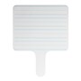Flipside Products Two-sided Rectangular, Lined/Blank Dry Erase Writing Paddle, 7.75" x 10", Pack of 6 (FLP18002-6)~#|#~sp151424530_sc7