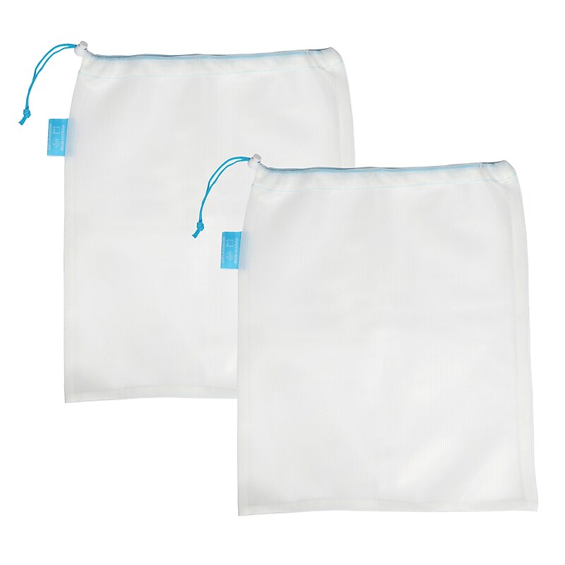 Learning Resources Wash Bag, White, 5 Bags/Pack, 2 Packs/Bundle (LER4365-2) image 1