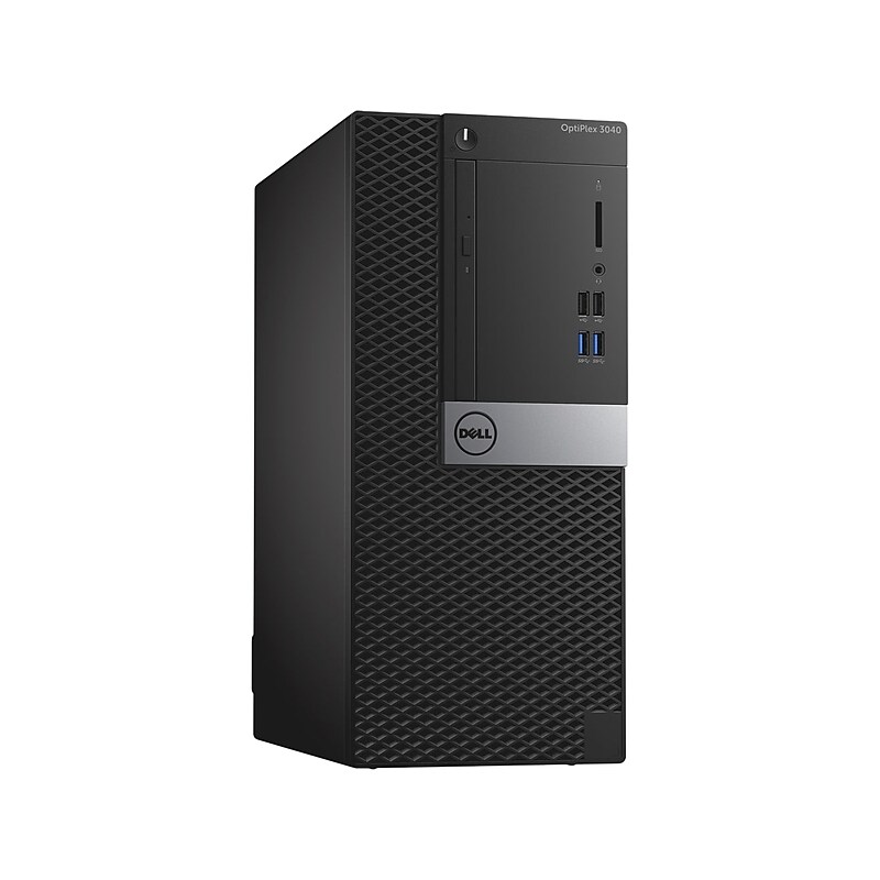 Dell OptiPlex 3040 Refurbished Desktop Computer, Intel Core i7-6700, 16GB Memory, 512GB SSD (CW1FR) image 1