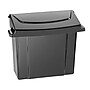 Alpine Sanitary Napkins Receptacle 5 x 9 x 12 in, Hygiene Products, Tampon & Waste Disposal Container (Black), 3 Pack~#|#~sp151429917_sc7