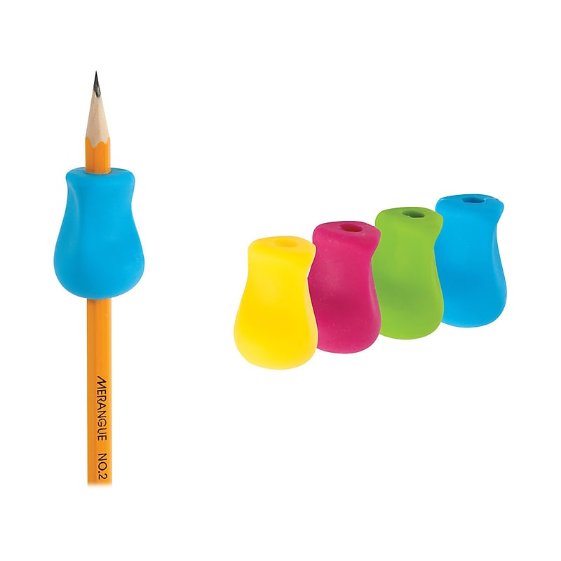 Merangue Pencil Grips, Assorted Colors, 4/Pack (1017146100000) image 1