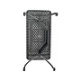 Oklahoma Sound WorkPod 48" Plastic Teacher's Desk, Black/Charcoal Slate (TWPD1)~#|#~sp151516024_sc7