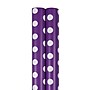 JAM Paper Wrapping Paper, 25 Sq. ft. x 30", Purple with White Dots, 2/Pack (2226416996A)~#|#~sp151516416_sc7