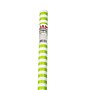 JAM Paper Wrapping Paper, 25 Sq. Ft, Lime Green & White Stripes (2226516999)~#|#~sp151516531_sc7