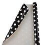 JAM Paper Wrapping Paper, 25 Sq. ft. x 30", Black with White Polka Dots (2226416992)~#|#~sp151516544_sc7
