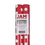 JAM Paper Wrapping Paper, 25 Sq. ft. x 30", Red with White Dots, 2/Pack (226431180A)~#|#~sp151516597_sc7