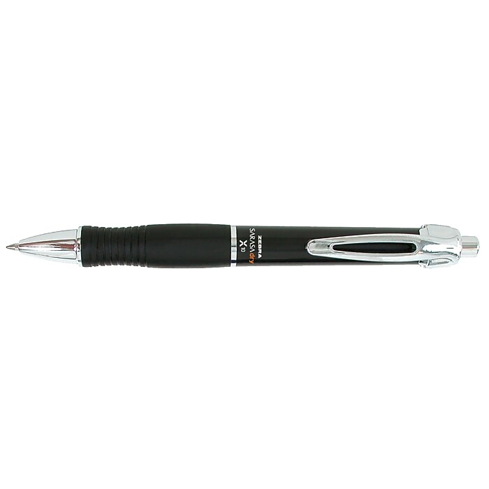 Zebra Sarasa Dry X10 Retractable Gel Pen, Medium Point, 0.7mm