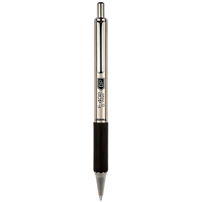 Zebra F-402 Ballpoint Pen, Retractable, 0.7mm | Meses Sin Interés