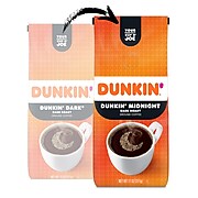 Dunkin’ Midnight Dark Roast Ground Coffee, 11 oz. Bag (SMU00076)