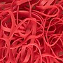JAM Paper Multi-Purpose #64 Rubber Bands, 3.5" x .25", Non-Latex, Red, 100/Pack (33364RBRE)~#|#~sp151599111_sc7