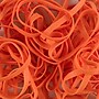 JAM Paper Multi-Purpose #64 Rubber Bands, 3.5" x .25", Non-Latex, Orange, 100/Pack (33364RBOR)~#|#~sp151599113_sc7