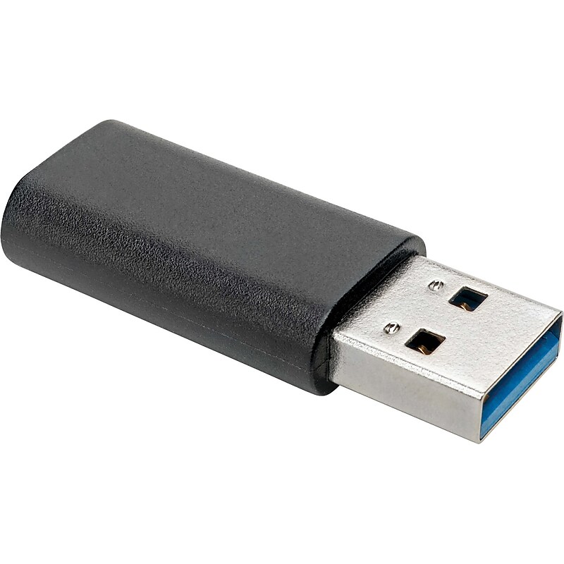Tripp Lite USB-C to USB-A Adapter, Female to Male, Black (U329-000) image 1