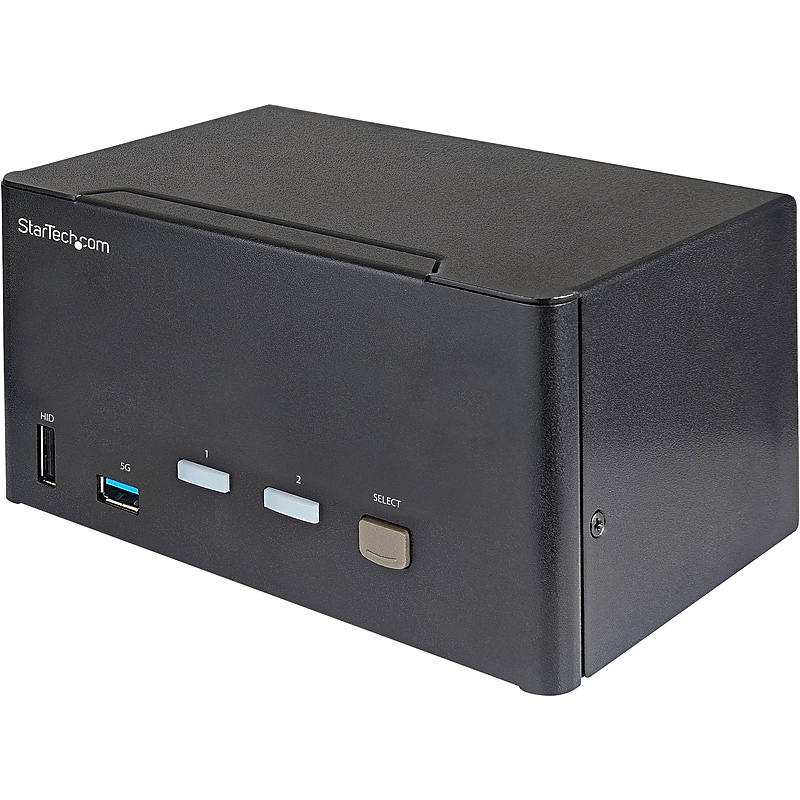 StarTech SV231TDPU34K DisplayPort KVM Desktop Switch image 1