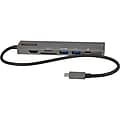 StarTech USB C Multiport Adapter for USB-C Laptop/Tablet (DKT30CHSDPD1)