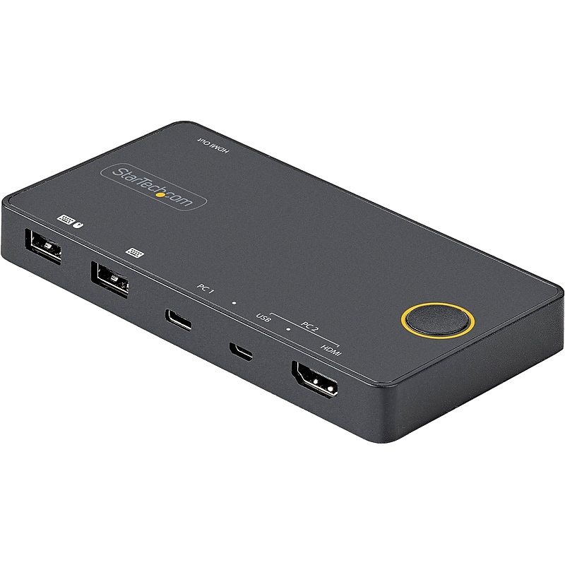 StarTech Unmanaged Switch, Black (SV221HUC4K) image 1