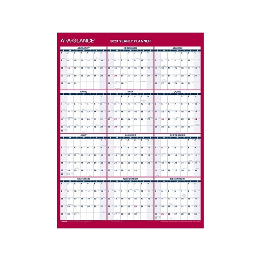 2023-at-a-glance-12-x-16-yearly-wet-erase-wall-calendar-reversible