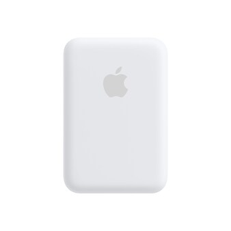 Apple MagSafe Wireless Portable Battery Pack for iPhone 12 and iPhone 13 Series, 1460mAh, White (MJWY3AM/A)