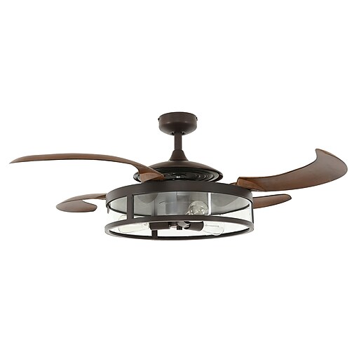 Shop Staples For 48 In Oil Rubbed Bronze Ceiling Fan With Remote