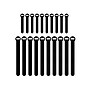 Wrap-It Storage 4"/8"L Cable Straps, Black, 20/Pack (420-48BL)~#|#~sp152199527_sc7